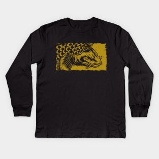 Koi Gold Kids Long Sleeve T-Shirt